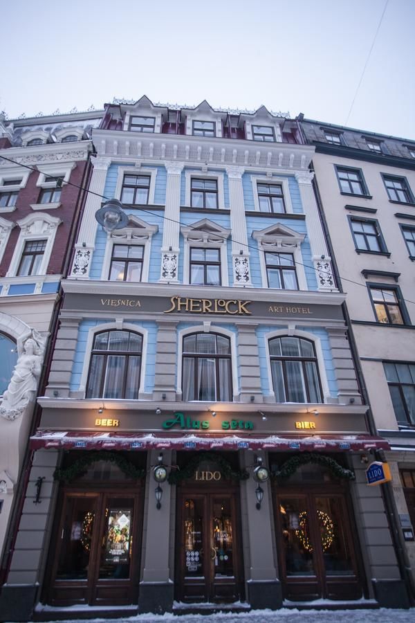 Апарт-отели Sherlock Art Hotel Рига-21